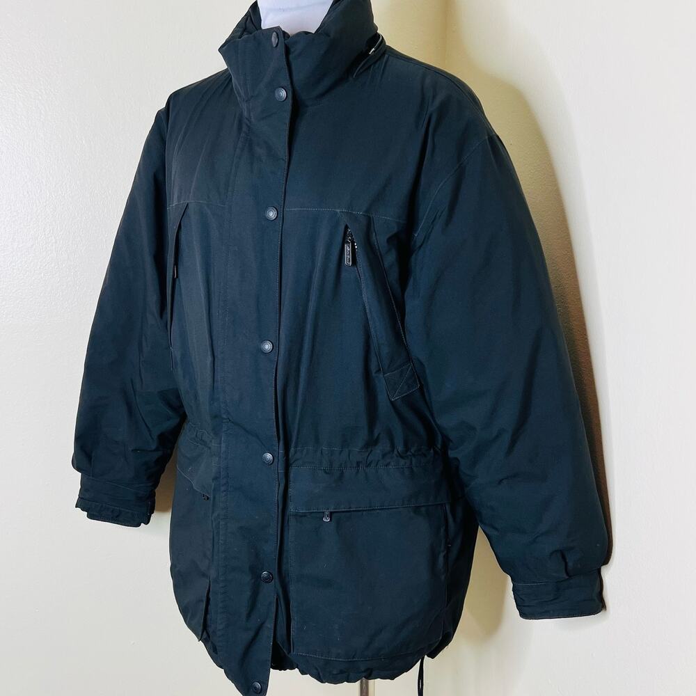 Vtg Eddie Bauer Ridgeline Down Coat Jacket Large Men Gore-Tex Outdoor Hiking Ski - Picture 4 of 12